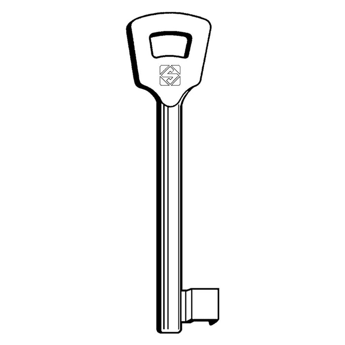 CHIAVI A GORGES IN OTTONE 6NFH7L- 5 pezzi  - SILCA