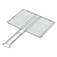 GRATICOLA DOPPIA IN ACCIAIO cm 27 x 37  - OMPAGRILL