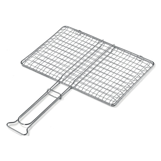 GRATICOLA DOPPIA IN ACCIAIO cm 35x40  - OMPAGRILL