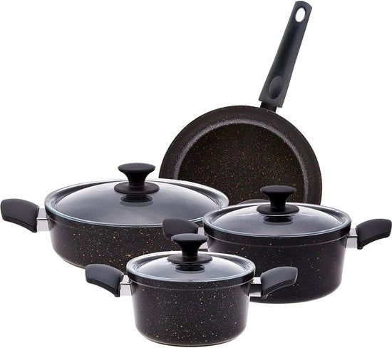 Set di pentole / pannini antiaderenti, PFAS libero, resistente al lavastoviglie