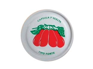TAPPO PER VASO TWIST-OFF CON POMODORO- - ø mm.53 - 200 pezzi
