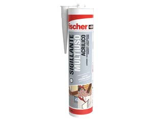 SILICONE SA-BI ACRILICO- - ml.310 bianco - 25 pezzi FISCHER
