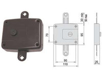 DEVIATORE VERTICALE CON BOTTONE INTERNO 57192- - (57192000) - 1 pezzi CISA