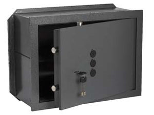 CASSAFORTE DOPPIA MAPPA CON CHIAVE E COMBINAZIONE A 3 POMOLI 82210- - mm.360x150x240h. Kg.15 (82210-30) 2 caten. - 1 pezzi CISA