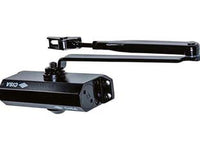 CHIUDIPORTA AEREO MULTIFORZA SERIE 604- - nero, senza arresto (6046003044) - 1 pezzi CISA