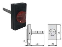 PULSANTE IN NYLON PER SERRATURE ELETTRICHE 06110 15 0- - (06110150) - 1 pezzi CISA