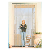 ZANZARIERA STRISCIA 'ECCO STRIP' cm 140 x 240 - colore bianco  - IRS