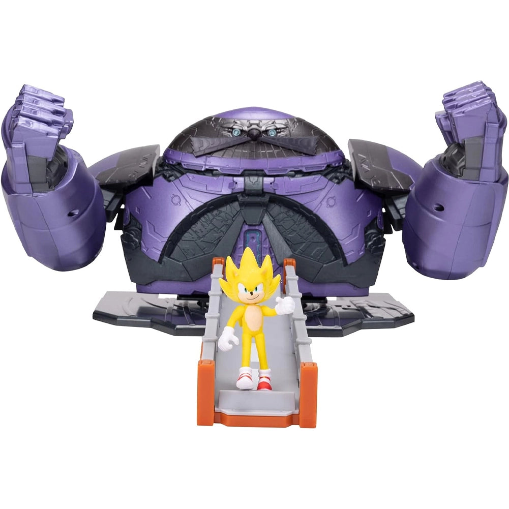 Sonic The Hedgehog Playset Battaglia Finale Giant Eggman Robot con Personaggio