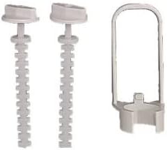 PLACCA DI COMANDO MONOLITH DOPPIO TASTO  BIANCA     KARIBA