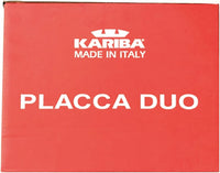 PLACCA DI COMANDO MONOLITH DOPPIO TASTO  BIANCA     KARIBA