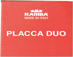 PLACCA DI COMANDO MONOLITH DOPPIO TASTO  BIANCA     KARIBA