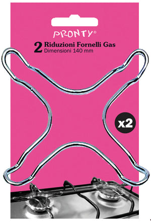 SET RIDUTTORI PER FORNELLI 2 PEZZI  cm. 14 12.00 confezioni