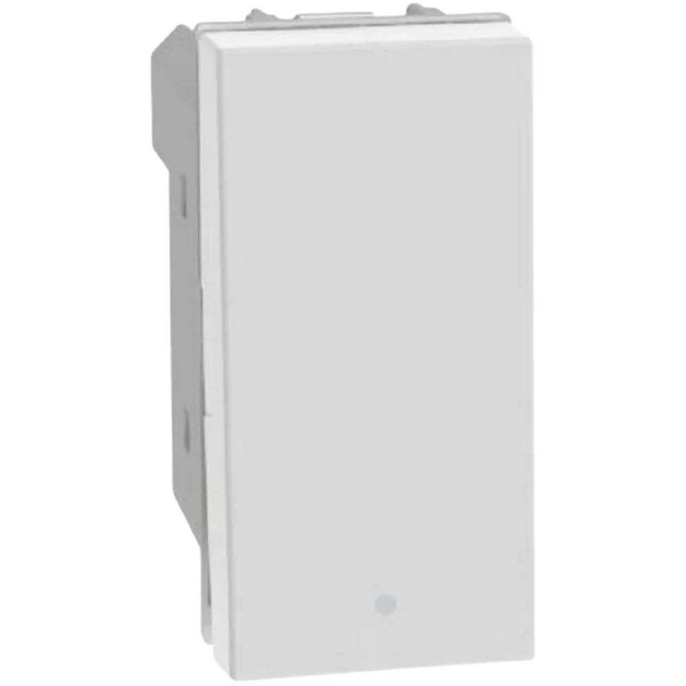 bticino serie matixgo deviatore assiale unipolare illuminabile 10ax 250vac *** colore grigio, confezione 1