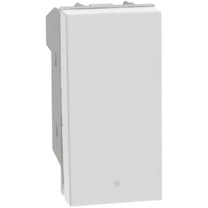 bticino serie matixgo deviatore assiale unipolare illuminabile 10ax 250vac *** colore grigio, confezione 1