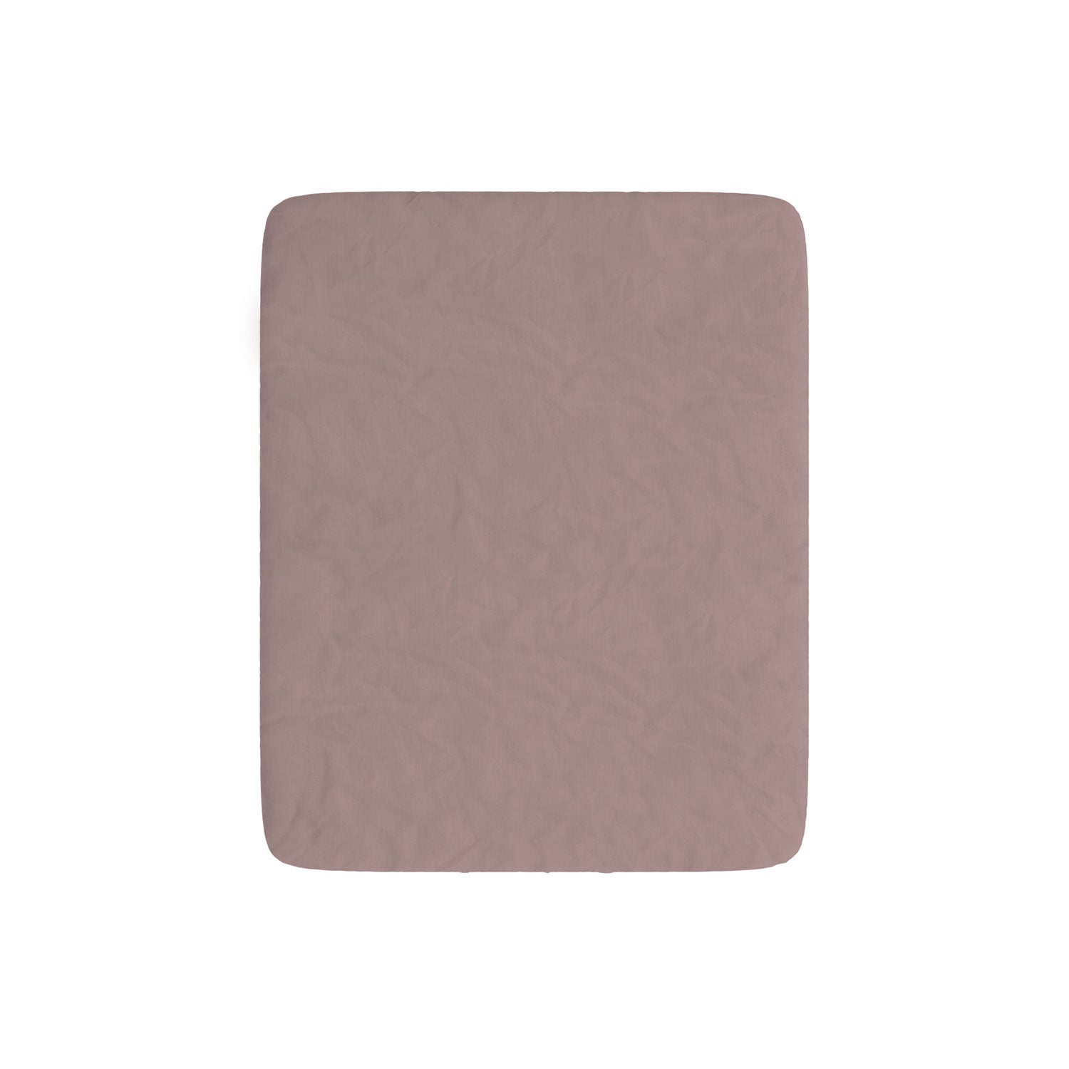 Lenzuola Sotto Matrimoniale  Linea Water Washed Rosa Antico