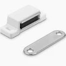 CHIUSURA MAGNETICA RETTANG 46X15 MM BIANCO**- 24,0 pz