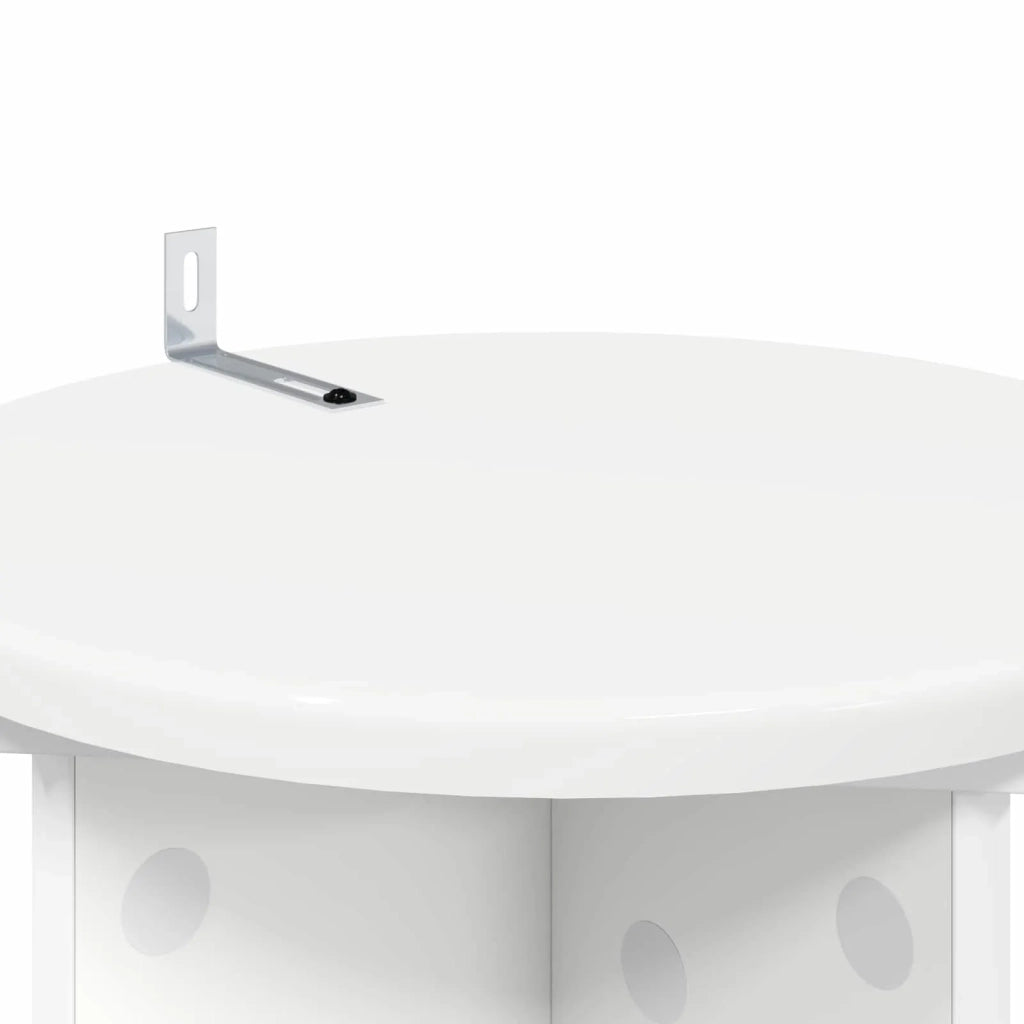 Supporto per piante 2 pz Bianco Ø29,5 x 60 cm 899717