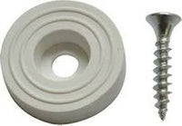 SOTTOSEDIA CON VITE BIANCO 22 MM CONF 8 PZ*- PLASTIMETAL- 25,0 confezione