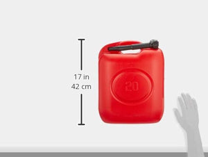 Tanica in plastica rossa per carburanti da 20 lt