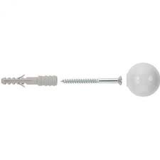 FISCHER PARACOLPO P/PORTA SA1 BIANCO- FISCHER ITALIA- 25,0 pz