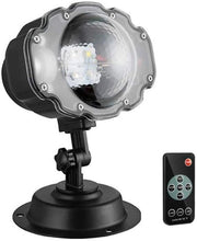 Proiettore di Neve Esterno - Impermeabile - Regolazione a Distanza - Illuminazione Esterna - Accessori per Feste - Nevicelle Dinamiche con Led