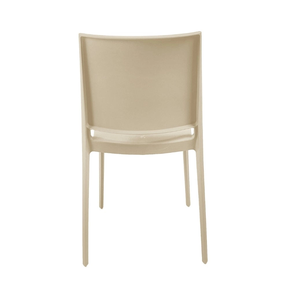 Set 4 Sedia in Polipropilene Sfera Impilabili Cashmere – Linea Moderna e Compatta