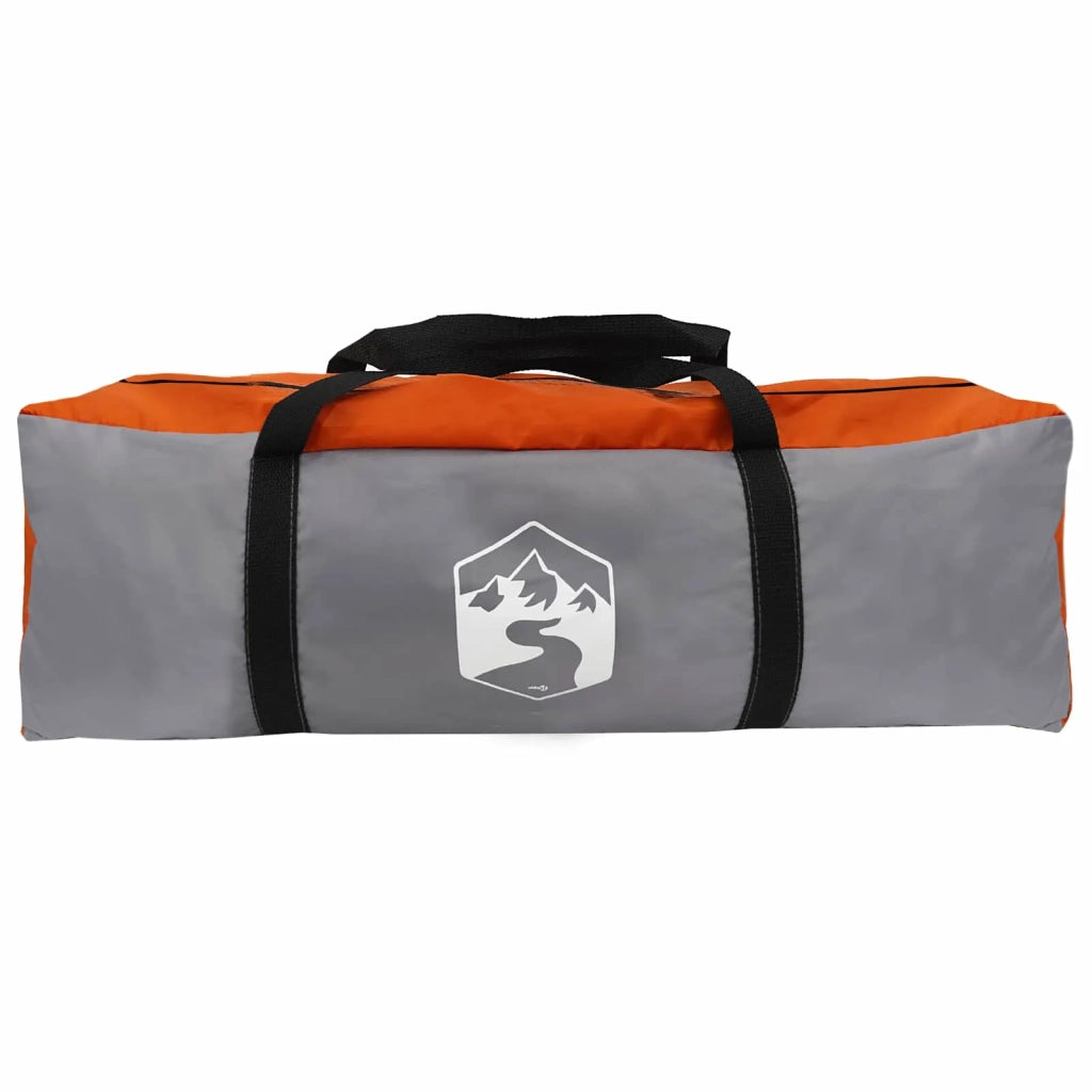 Tenda a tunnel Grigio e arancione 400 x 278 x 182 cm 42017435