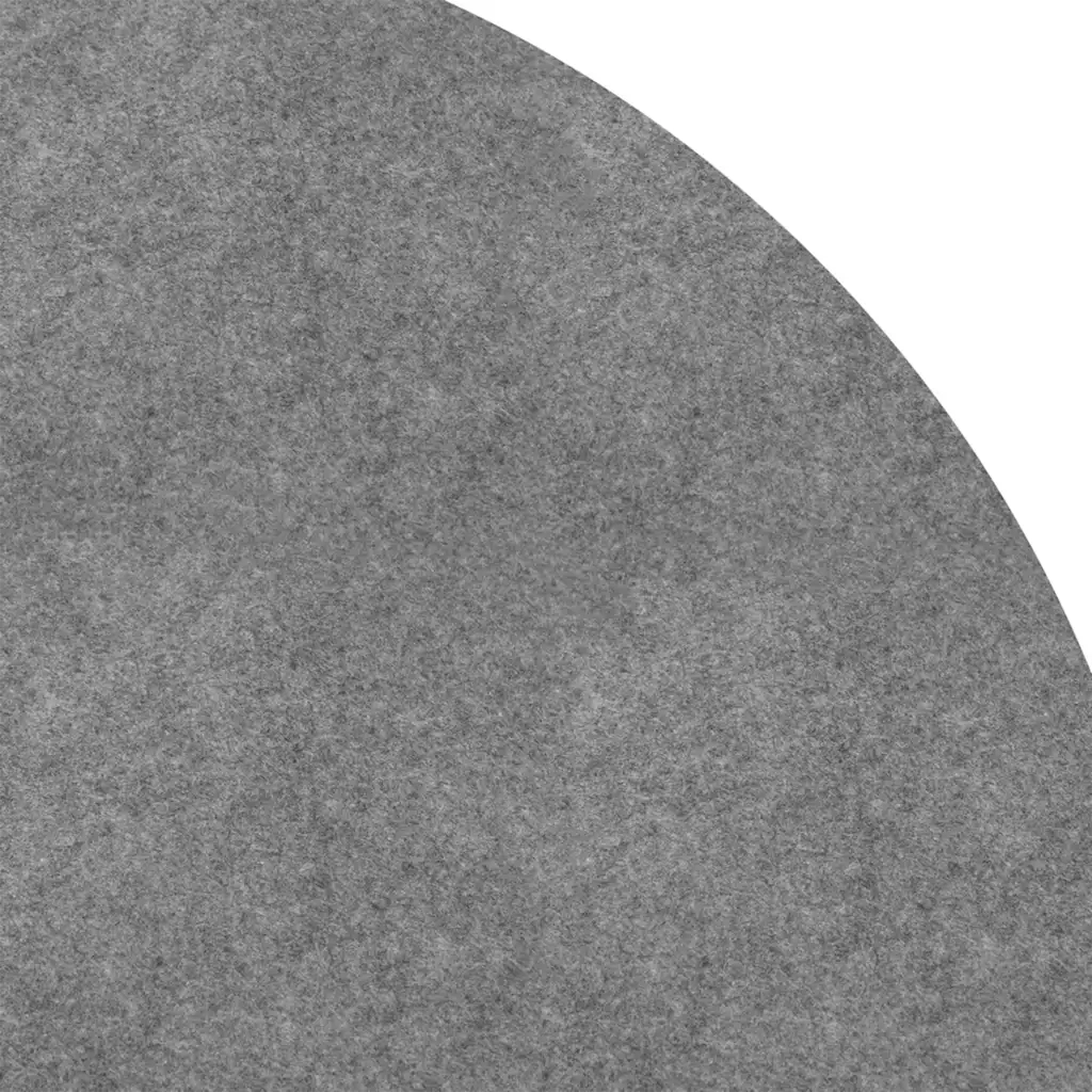 Telo Sotto Piscina Grigio Chiaro Ø306 cm Geotessile Poliestere 94224