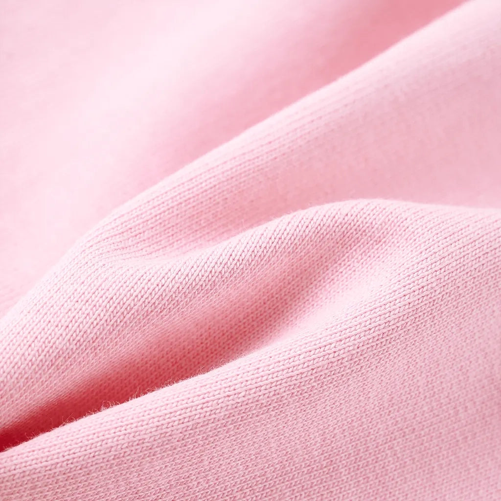 Felpa con Cappuccio e Cerniera da Bambina Rosa Brillante 128 11567