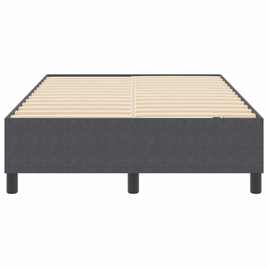 Struttura letto piattaforma Grigio scuro 120 x 190 cm 3337398