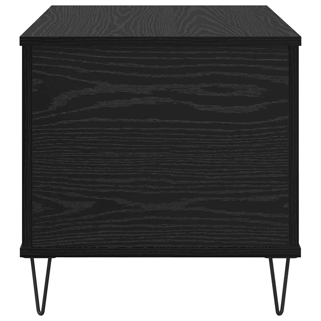 Tavolino da Salotto-Tavolino da soggiorno-Tavolo Rovere Nero 60 x 44,5 x 45 cm 857584