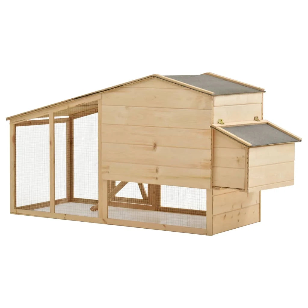 Pollaio 178 x 67 x 92 cm in legno massello di pino 02_0001679