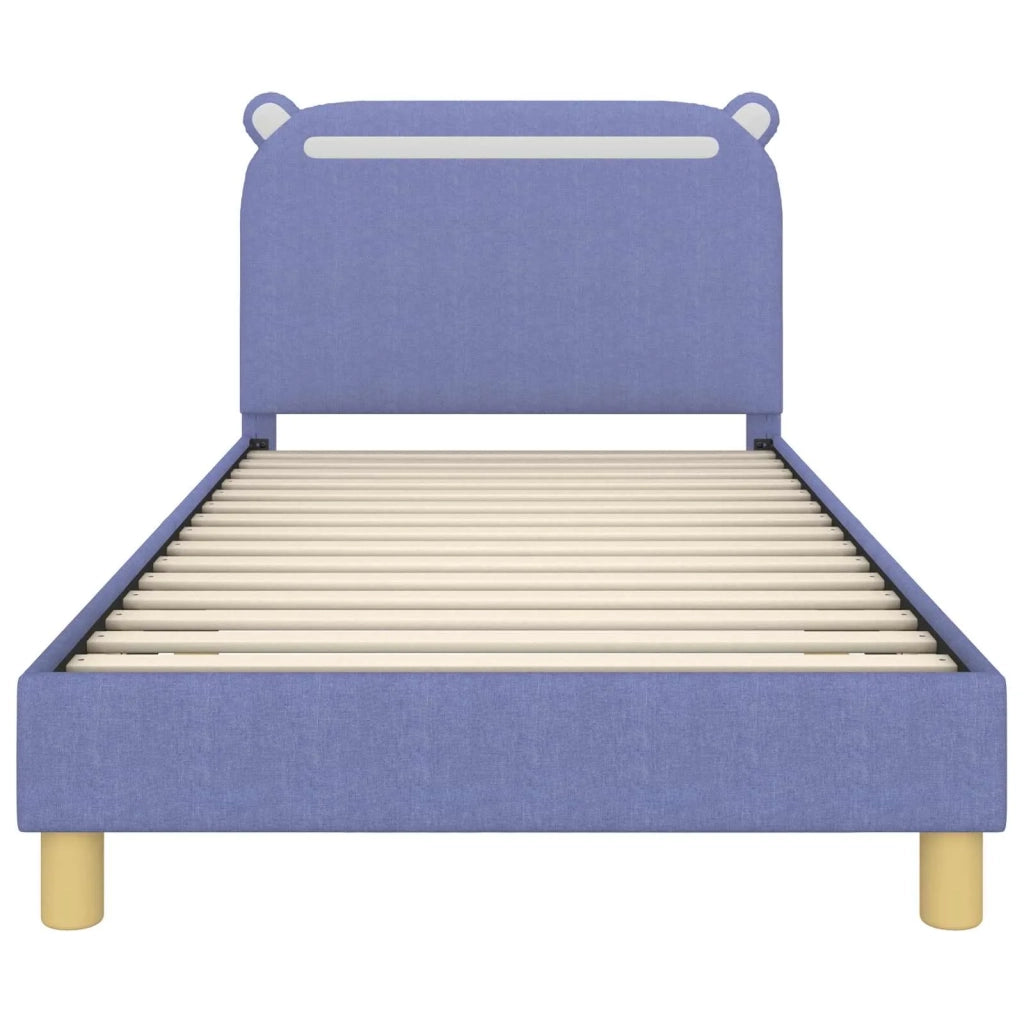 Struttura letto bambini con testata-Giroletto per bambini Blu jeans 80 x 200 cm 619578