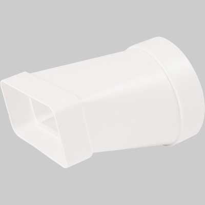 ADATTATORE CIRCOLARE-RETTANGOLARE - Ø 100 - 55 x 110 mm VECAM