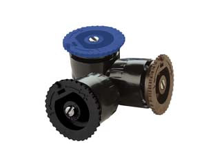 TESTINA F RAIN REGOLABILE PER IRRIGATORI POP-UP RAIN- - da 0Â° a 360Â° - colore nero 15A - 10 pezzi RAIN