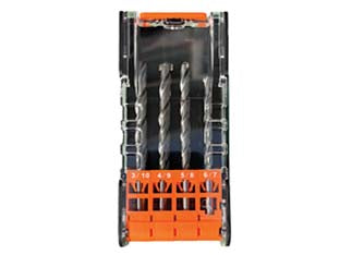 PUNTE HSS IN SET DA 10 PEZZI- - misure: ø mm.1-2-3-4-5-6-7-8-9-10 - 1 pezzi EXCEL