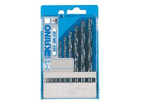 PUNTE HSS DIN 338 RULLATE IN SET DA 10 PEZZI - 1 pezzi KRINO