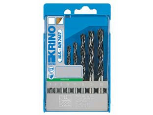 PUNTE ELICOIDALI PER LEGNO IN SET DA 8 PEZZI - 1 pezzi KRINO