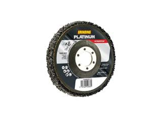 DISCO ABRASIVO IN NYLON PLATINUM STRIPPER RIMUOVI TUTTO- - ø mm.115 foro 22,2 - 5 pezzi GRINDING