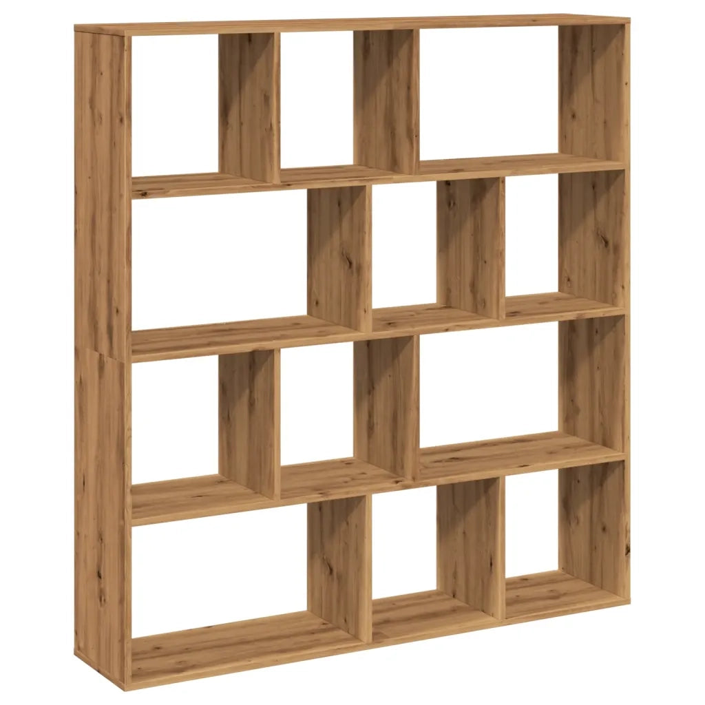 Libreria Rovere Artigianale 132x29x141,5cm in Legno Multistrato 3310315