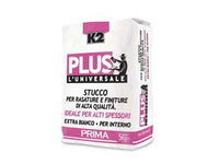 K2 PLUS L'UNIVERSALE STUCCO PER RASATURE E FINITURE ALTI SPESSORI- - Kg.5 in sacco - 4 pezzi K2
