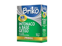 K2 LINEA BRIKO INTONACO BASE GESSO BIANCO IN POLVERE RASANTE- - Kg.1 in scatola - 12 pezzi K2