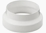 RIDUZIONE SMALTATA 'CLASSIC' Ø 100-80 mm - Col. bianco - SAVE