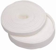 PARAFREDDO PER PORTE E FINESTRE IN GOMMA IDEAL STAR mm 9 x 6 mt - Col. Bianco - IDEAL STAR