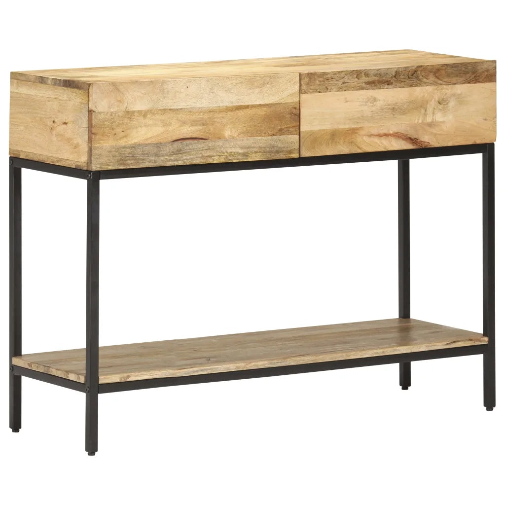 Tavolo Consolle 100x35x76 cm in Legno Massello di Mango 320922