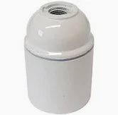 PORTALAMPADA E27 Colore Bianco