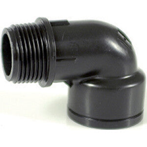 RACCORDO POLIPROP GOMITO 90 MASCH/FEMM 1- 25,0 pz