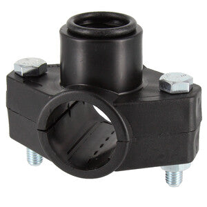 RACCORDO POLIPROP PRESA A STAFFA D 32MMX1/2 F- 1,0 pz