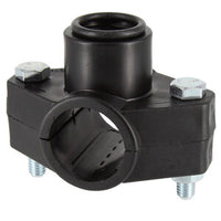 RACCORDO POLIPROP PRESA A STAFFA D 40MMX1 F- 10,0 pz