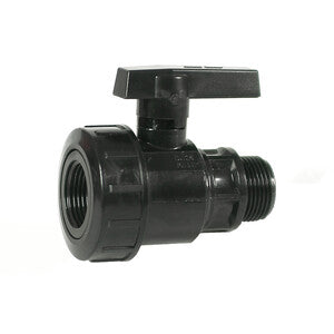 RACCORDO POLIPROP VALVOLA A SFERA MF 11/4- 5,0 pz